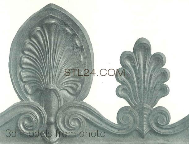 Фризы (FRIESE_1634 -  | 3D model 3DSMAX / OBJ / STL) 3D модель для ЧПУ станка